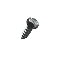 #6-18 X 3/4 Slot Hex Self Tapping Sheet Metal Screw (SMS) Steel Zp