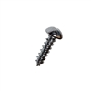 #10-12 X 3/4 SLOTTED ROUND TYPE A SELF TAPPING SHEET METAL SCREW STEEL ZP FT [6000 PER BOX]