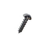 #10-12 X 3/4 Slot Round Self Tapping Sheet Metal Screw (SMS) Steel Zp