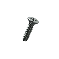 #2-32 X 3/16 Phil Flat Type B Self Tapping Sheet Metal Screw (SMS) Stainless Steel