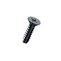 #6-20 X 3/8 Phil Flat Type B Self Tapping Sheet Metal Screw (SMS) Steel Zp