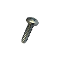 #5-20 X 3/4 Phil Pan Type B Self Tapping Sheet Metal Screw (SMS) Steel Zp