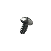 #6-20 X 3/8 Phil Round Type B Self Tapping Sheet Metal Screw (SMS) Steel Zp