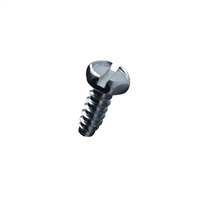 #6-20 X 1/4 Slot Hex Type B Self Tapping Sheet Metal Screw (SMS) Steel Zp