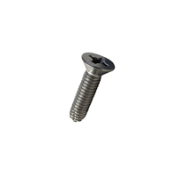 8-32 X 3/8 Phil Flat Type F Thread Cutting Screw Stainless Steel