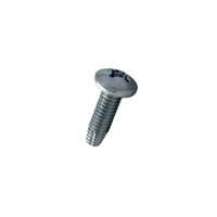 10-32 X 3/8 Phil Pan Type F Thread Cutting Screw Steel Zp
