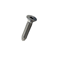 5/16-18 X 1-3/4 Six Lobe (Torx) Flat Type F Thread Cutting Screw Stainless Steel