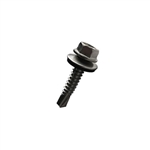 #1/4-14 X 4 IHW Head Self Drilling Screw Stainless