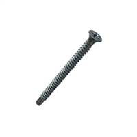 #8-18 X 1-1/2 Phil Bugle Head Self Drilling Screw Steel Zinc and Bake