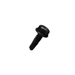 #10-16 X 1/2 IHW Head Self Drilling Screw Steel Black Zinc Nickel 1,000 Hour Salt Spray