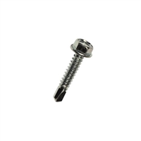#1/4-14 X 1-1/2 IHW Head Self Drilling Screw Stainless