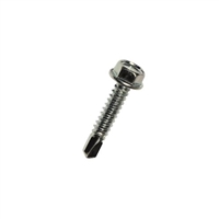 #12-14 X 1-1/2 IHW Head Self Drilling Screw Stainless