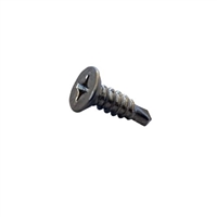 #10-16 X 1-3/4 TEKÂ® ALT SELF DRILL SCREW PHIL FLAT STAINLESS STEEL #3PT