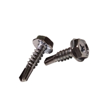 #10-16 X 5/8 TEKÂ® ALT SELF DRILL SCREW PHIL IHWS STEEL ZP #3PT