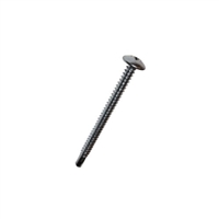 #10-16 X 2-1/2 Phil Truss Head Self Drilling Screw Steel Zinc and Bake