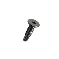 #8-18 X 3/4 Square Flat Head Self Drilling Screw Stainless