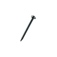 #8-18 X 2-1/2 Square Rnd Wash Head Self Drilling Screw Steel Zinc and Bake