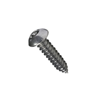 #10-12 X 1-1/2 Six-Lobe (Torx-Equivalent) Button Head Self Tapping Security Screws Stainless Steel
