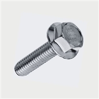 M5-0.8 X 16 UNSLOTTED HEX WASHER DIN 7500D FT STEEL [4500 Per Box]