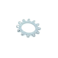 #6-12 External Tooth Lock Washer with 12 Teeth Steel Zinc