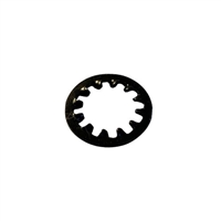 #10 Internal Tooth Lock Washer Steel Black Oxide