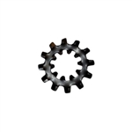 #12 External Internal Combination Tooth Lock Washer Steel Black Oxide