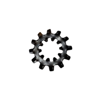 1/4 External Internal Combination Tooth Lock Washer Steel Black Oxide