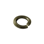 1-1/8 Regular (Medium) Split Lock Washer Steel Zinc Yellow