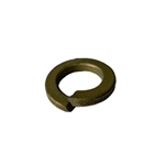 1/2 Regular Split Lock Washer High Alloy Steel Zinc Yellow