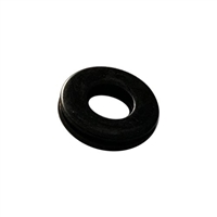 #3 Flat Machine Screw Washer Steel Black Zinc