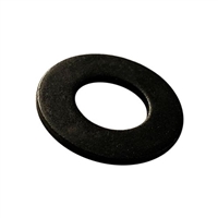 #6 SAE Flat Washer Steel Black Oxide