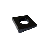 1/2 Square Beveled Washer F436 Steel Plain