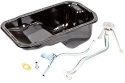 Oil Pan Kit (New OEM) - 5VZ Taco (w/Solid Axle Swap) OEM Toyota P/N: 15147-62020, 15104-62040, 11452-62060, 12101-65030