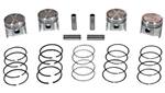 K.B. Piston Set (w/Rings) - 22R/RE (85-95) +.020" Compression Ratio: 9.7:1