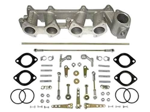 22R Sidedraft Manifold w/Linkage (40mm&45mm Carbs)