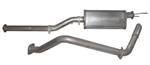 Pro Flow Cat Back Exhaust System - 2TR Tacoma 2005-2015