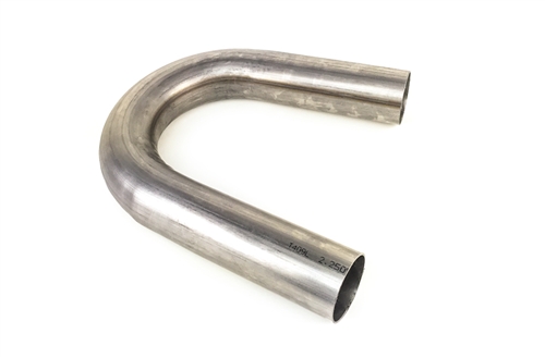 U-Bend 2 1/2" - 409 Stainless Steel (.065 Wall)