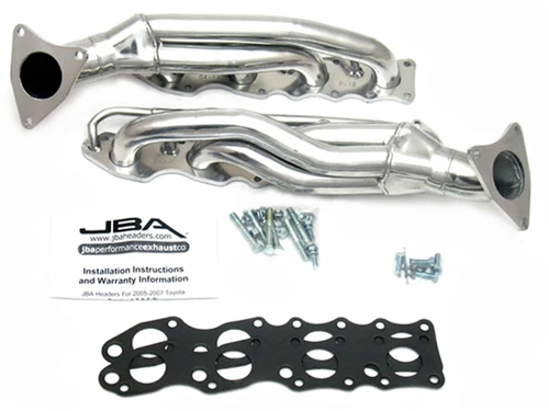 2007-2019 Tundra 5.7L JBA Header Kit (Silver Ceramic)