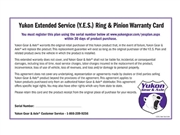 Yukon Extended Warranty Ring & Pinion