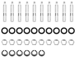 Six Shooter Super Metal Knuckle Stud Hardware Kit