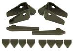 Creeper Knuckle Gussets - Fits Solid Front Axle
