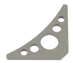 Weld-In Frame Gussets 5 Hole Triangle