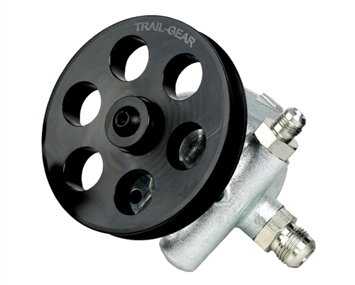 Power Flow 1650psi Power Steering Pump with Pulley