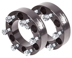 Wheel Spacers(Pair) - 6 Lug x 1.5"Wide (6 on 5.5")