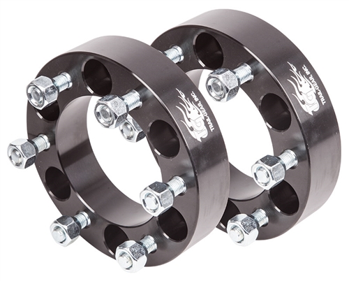 Wheel Spacers(Pair) - 6 Lug x 1.5"Wide (6 on 5.5")