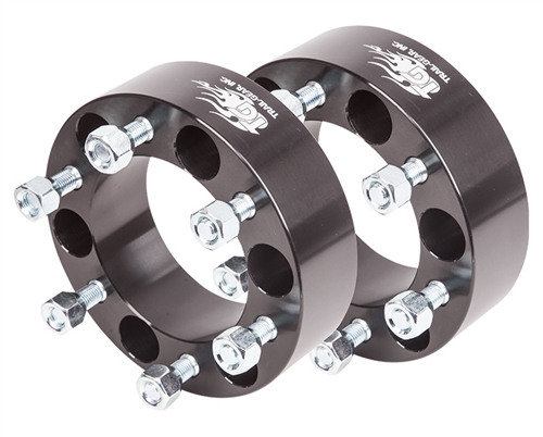 Wheel Spacers(Pair) - 6 Lug x 2"Wide (6 on 5.5")