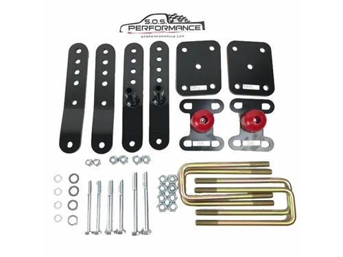 2007-2021 Tundra Lowering Kit Front & Rear (W/ Options)