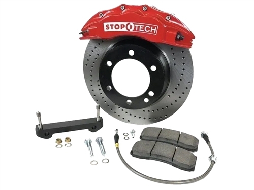 Stoptech 6 Piston Front Big Brake Kit 16" Wheel (2000-2006 Tundra / 2001-2008 Sequoia / 1998-2002 4Runner)