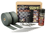 Exhaust Wrap Kit 2" x 50' Tan