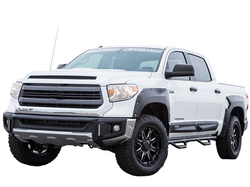 Air Design Full Kit for 2014-2021 Tundra CrewMax ONLY (Black Applique, Without Fender Vents)